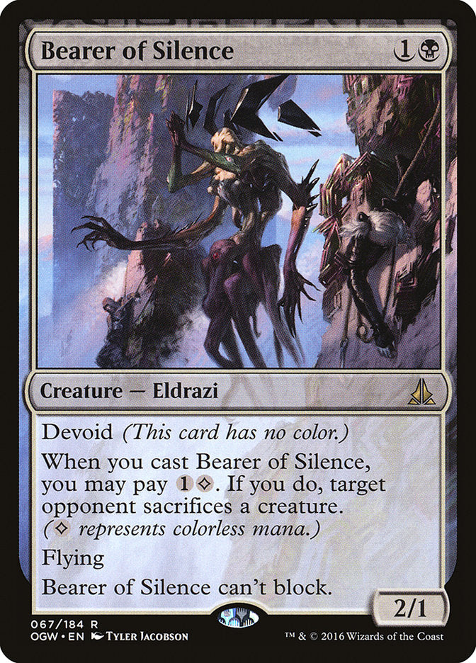 Bearer of Silence [Oath of the Gatewatch] | Tables and Towers