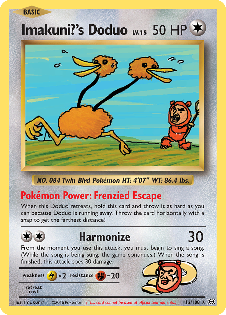 Imakuni?'s Doduo (112/108) [XY: Evolutions] | Tables and Towers