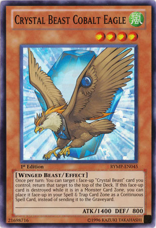 Crystal Beast Cobalt Eagle [RYMP-EN045] Super Rare | Tables and Towers