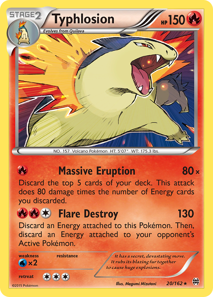 Typhlosion (20/162) [XY: BREAKthrough] | Tables and Towers