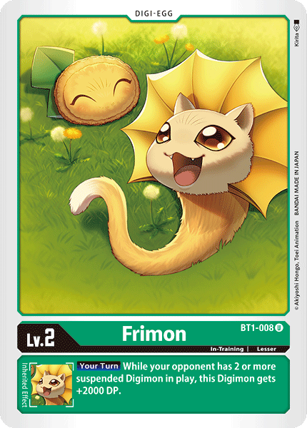 Frimon [BT1-008] [Release Special Booster Ver.1.0] | Tables and Towers