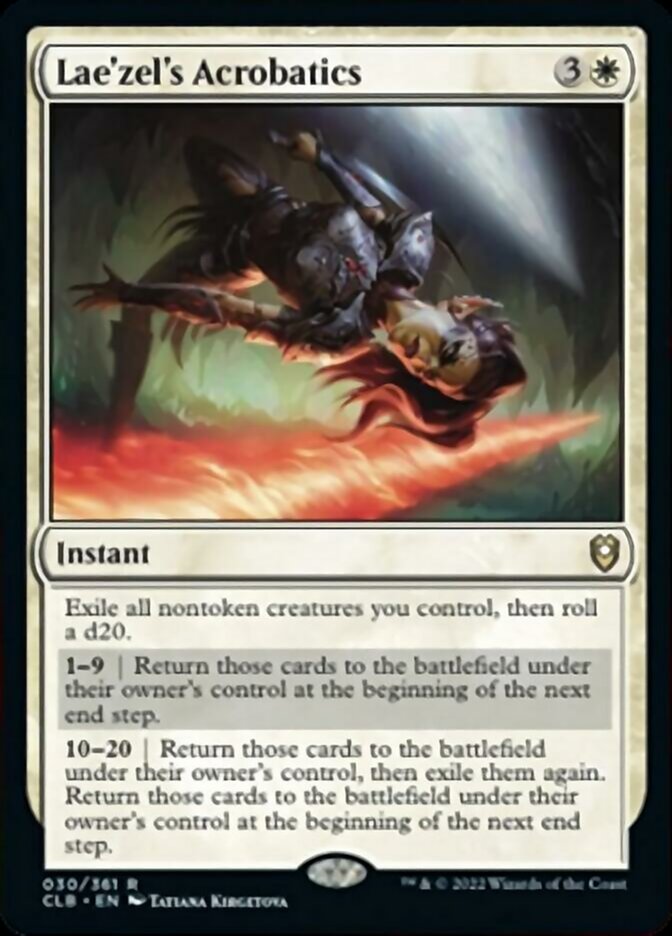 Lae'zel's Acrobatics [Commander Legends: Battle for Baldur's Gate] | Tables and Towers