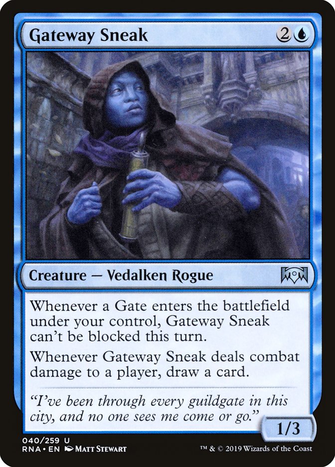 Gateway Sneak [Ravnica Allegiance] | Tables and Towers