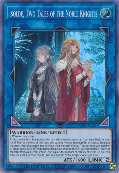 Isolde, Two Tales of the Noble Knights [SOFU-ENSE1] Super Rare | Tables and Towers