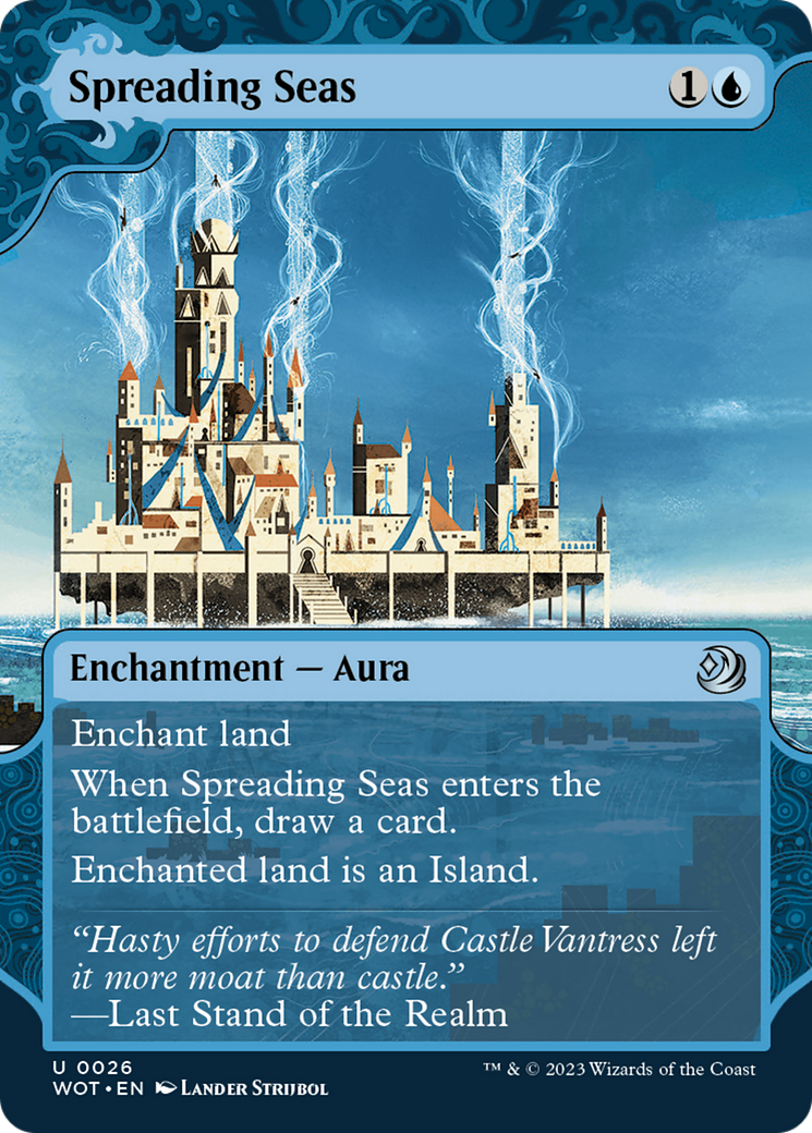 Spreading Seas [Wilds of Eldraine: Enchanting Tales] | Tables and Towers