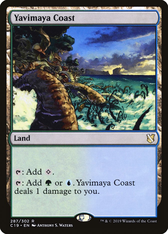 Yavimaya Coast [Commander 2019] | Tables and Towers