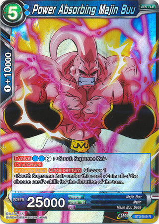 Power Absorbing Majin Buu (BT3-049) [Cross Worlds] | Tables and Towers