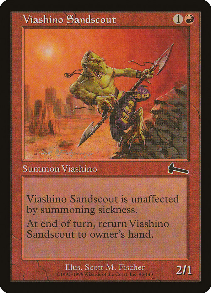 Viashino Sandscout [Urza's Legacy] | Tables and Towers