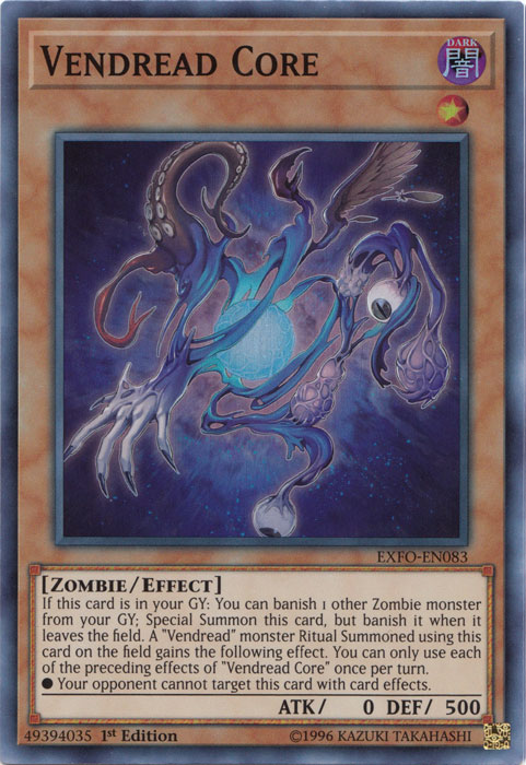 Vendread Core [EXFO-EN083] Super Rare | Tables and Towers