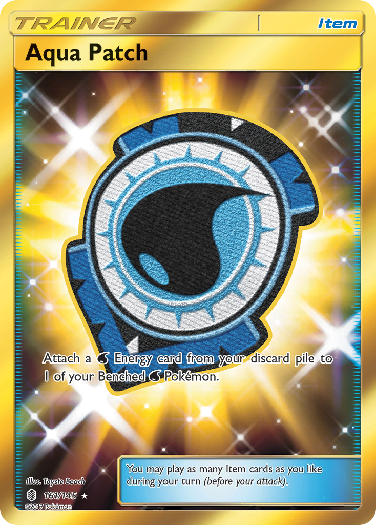 Aqua Patch (161/145) [Sun & Moon: Guardians Rising] | Tables and Towers