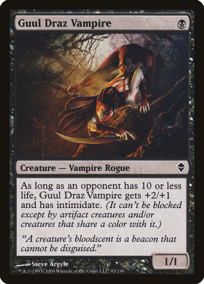 Guul Draz Vampire [Zendikar] | Tables and Towers