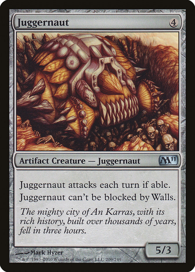 Juggernaut [Magic 2011] | Tables and Towers