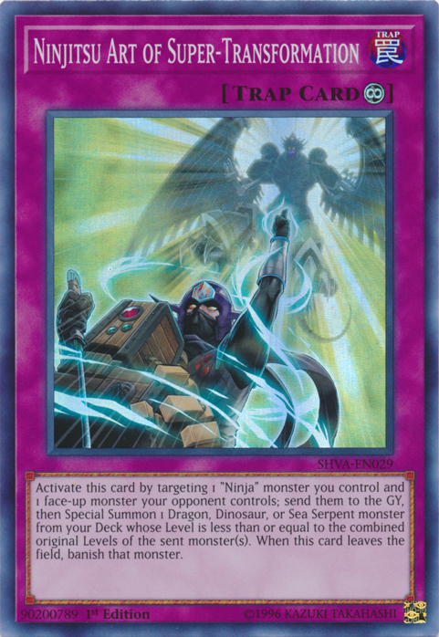 Ninjitsu Art of Super-Transformation [SHVA-EN029] Super Rare | Tables and Towers