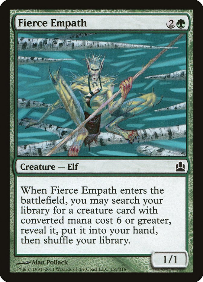 Fierce Empath [Commander 2011] | Tables and Towers