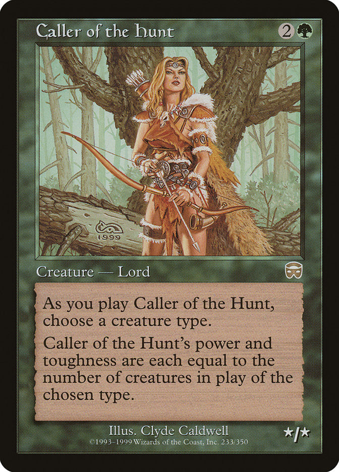 Caller of the Hunt [Mercadian Masques] | Tables and Towers