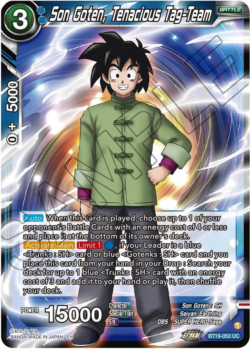 Son Goten, Tenacious Tag-Team (BT19-053) [Fighter's Ambition] | Tables and Towers