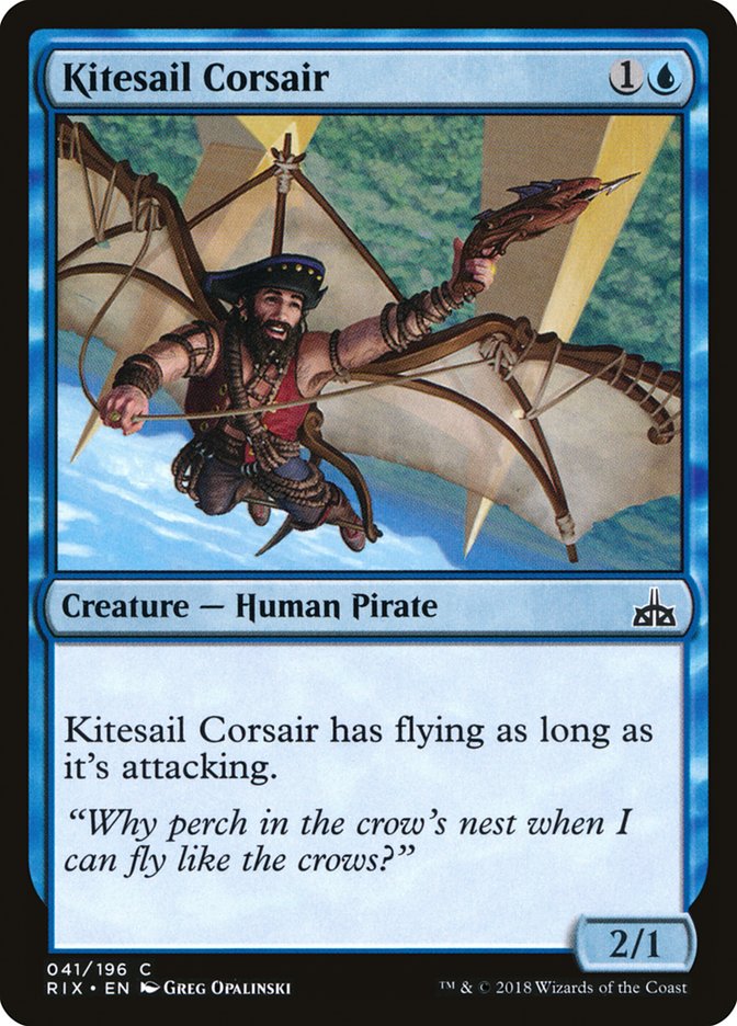 Kitesail Corsair [Rivals of Ixalan] | Tables and Towers