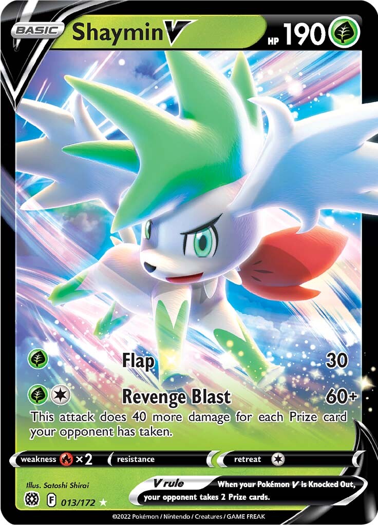 Shaymin V (013/172) [Sword & Shield: Brilliant Stars] | Tables and Towers