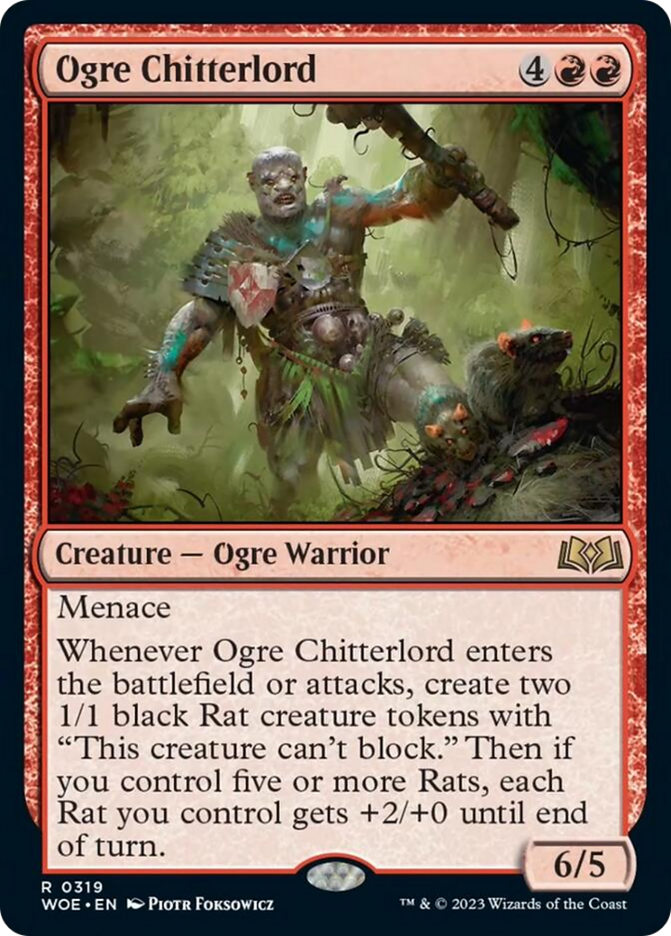 Ogre Chitterlord [Wilds of Eldraine] | Tables and Towers