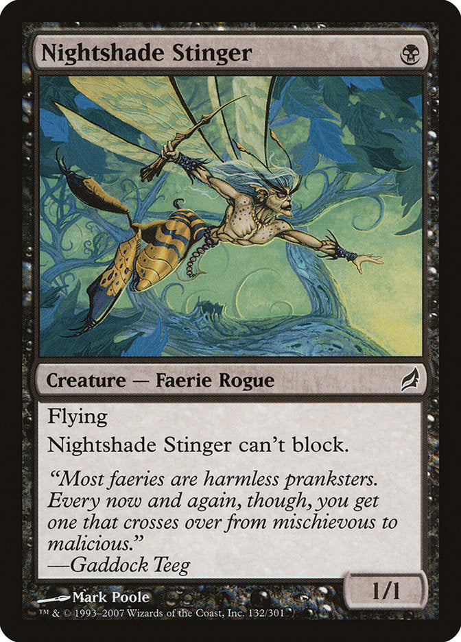 Nightshade Stinger [Lorwyn] | Tables and Towers