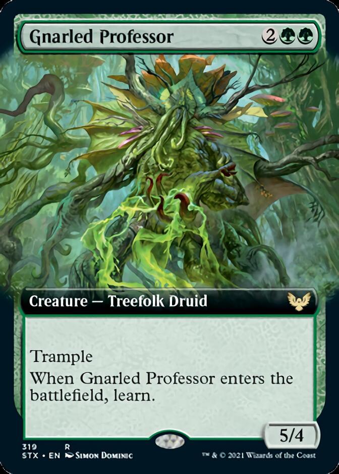 Gnarled Professor (Extended Art) [Strixhaven: School of Mages] | Tables and Towers