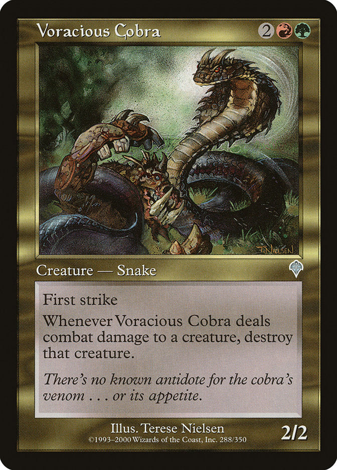 Voracious Cobra [Invasion] | Tables and Towers