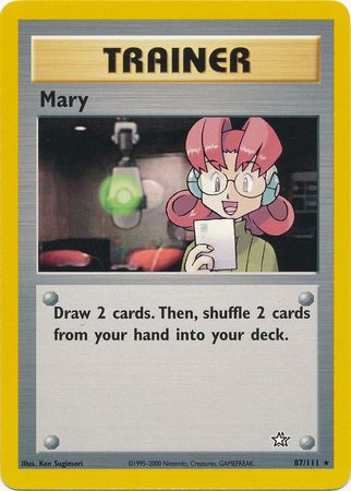 Mary (87/111) [Neo Genesis Unlimited] | Tables and Towers