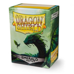 Dragon Shield Sleeves: Matte Emerald (Box Of 100) | Tables and Towers