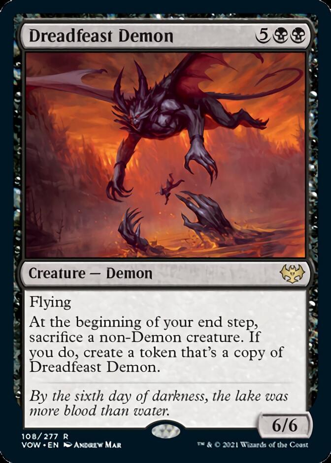 Dreadfeast Demon [Innistrad: Crimson Vow] | Tables and Towers