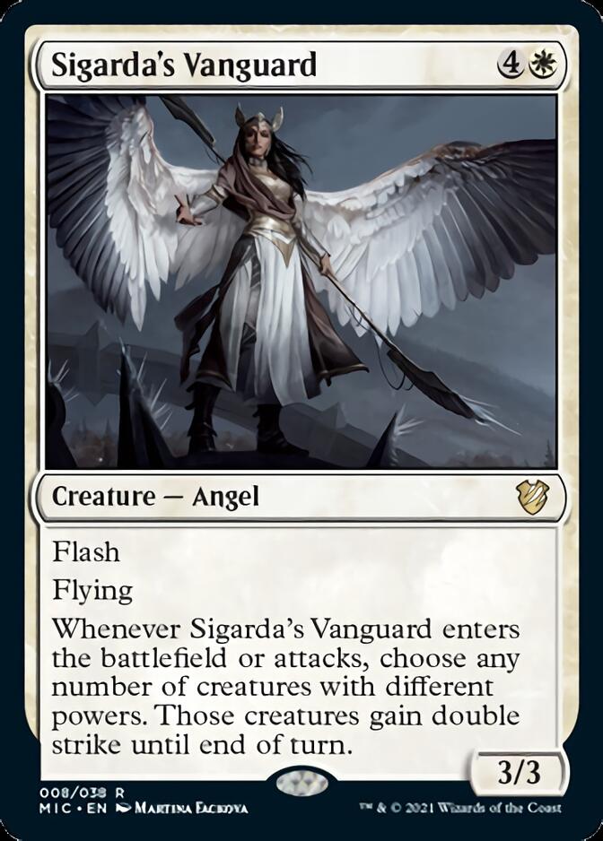 Sigarda's Vanguard [Innistrad: Midnight Hunt Commander] | Tables and Towers