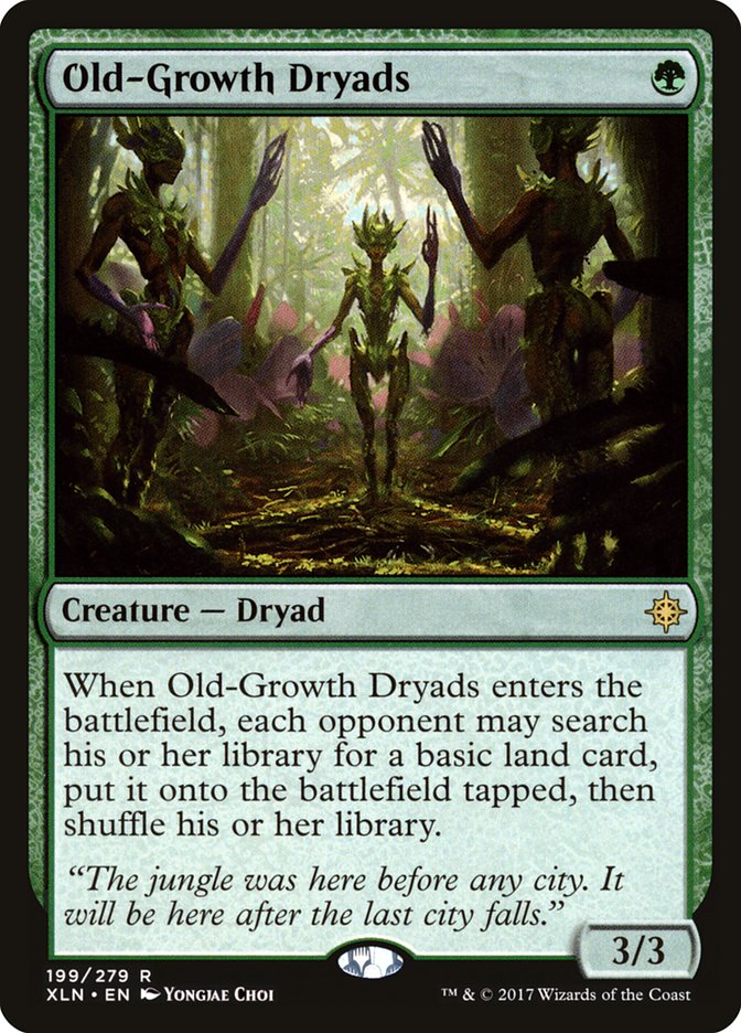 Old-Growth Dryads [Ixalan] | Tables and Towers