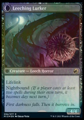 Curse of Leeches // Leeching Lurker [Innistrad: Midnight Hunt Prerelease Promos] | Tables and Towers