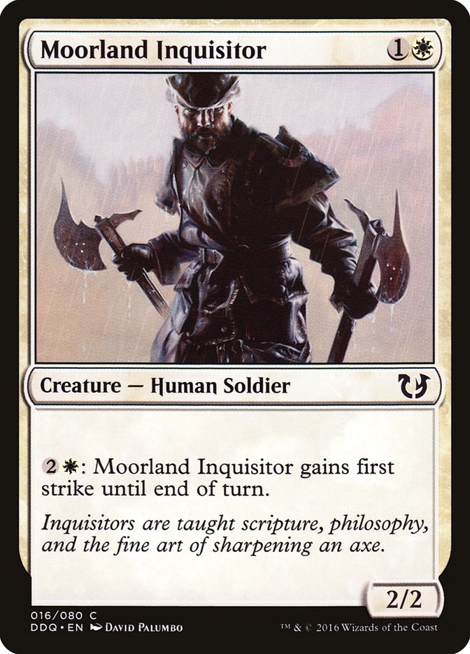 Moorland Inquisitor [Duel Decks: Blessed vs. Cursed] | Tables and Towers