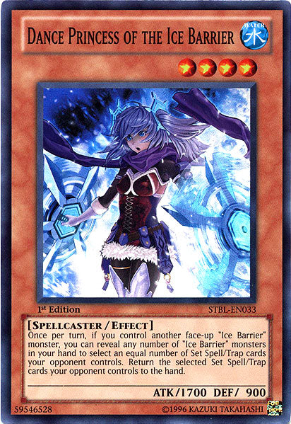 Dance Princess of the Ice Barrier [STBL-EN033] Super Rare | Tables and Towers