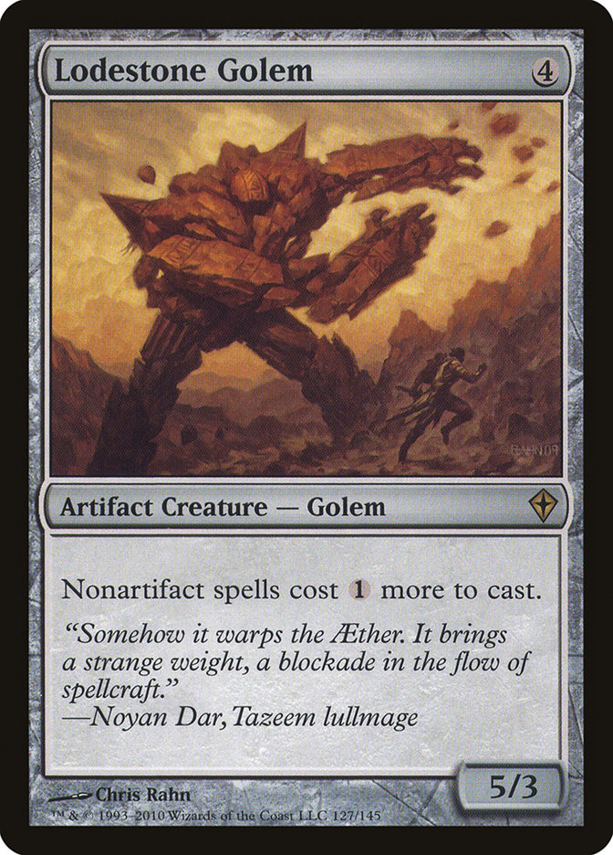 Lodestone Golem [Worldwake] | Tables and Towers