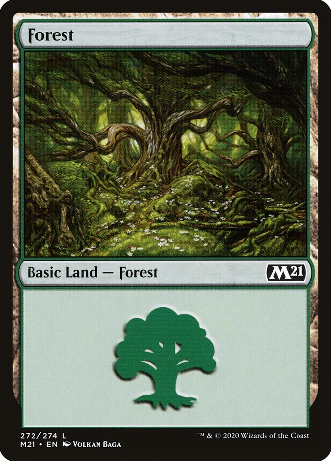 Forest (272) [Core Set 2021] | Tables and Towers