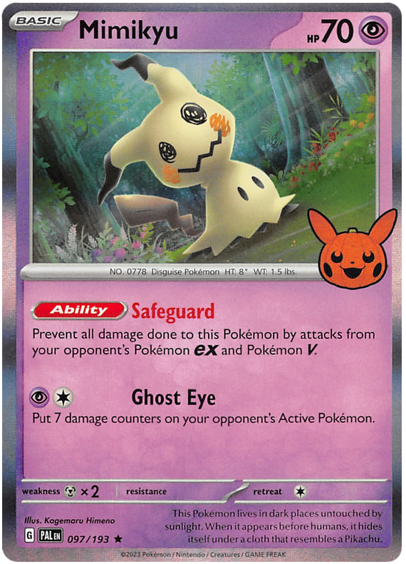 Mimikyu (097/193) [Trick or Trade 2023] | Tables and Towers