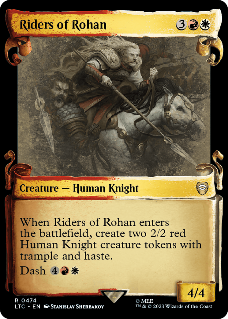 Riders of Rohan [The Lord of the Rings: Tales of Middle-Earth Commander Showcase Scrolls] | Tables and Towers