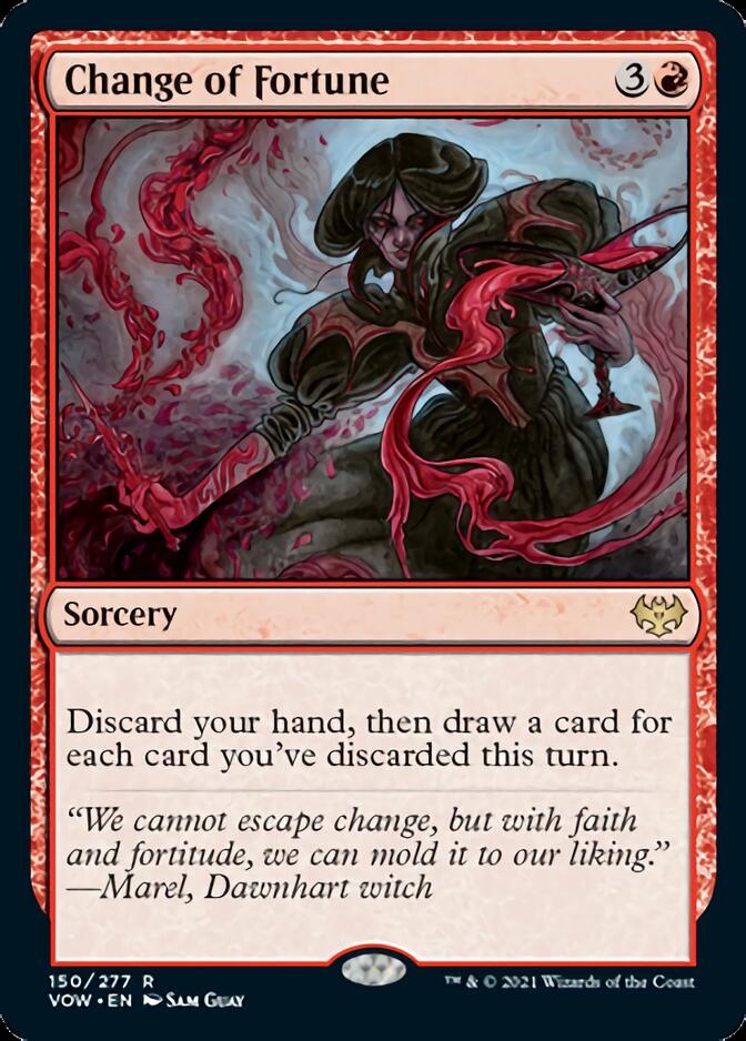 Change of Fortune [Innistrad: Crimson Vow] | Tables and Towers