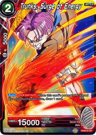 Trunks, Surge of Energy (EX06-01) [Special Anniversary Set] | Tables and Towers