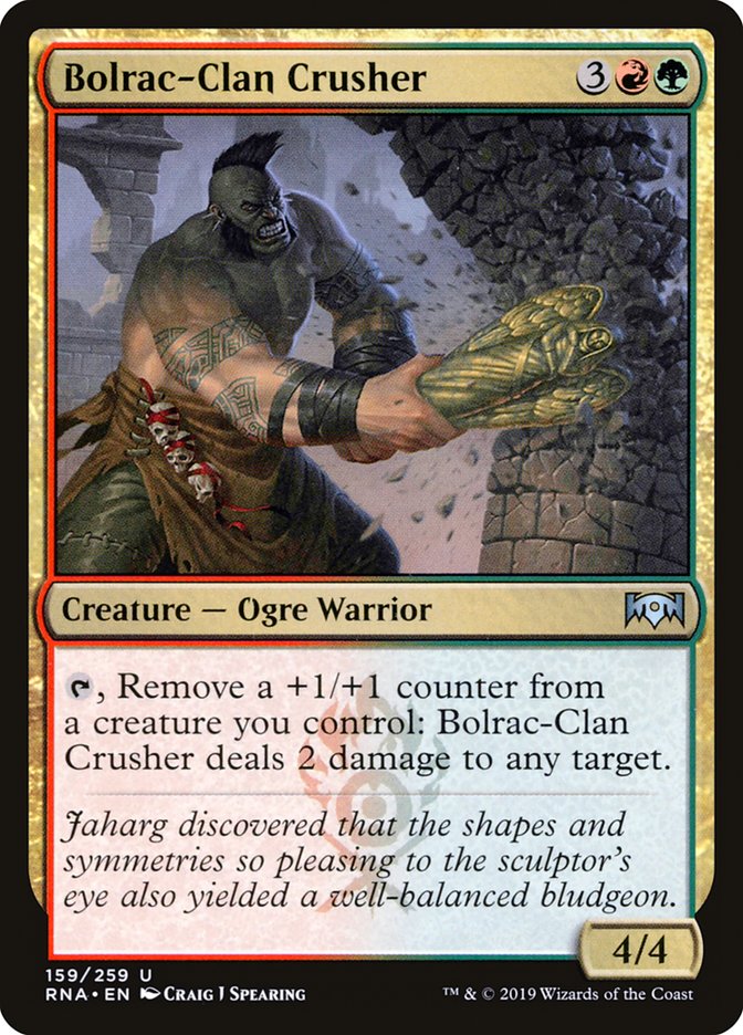 Bolrac-Clan Crusher [Ravnica Allegiance] | Tables and Towers