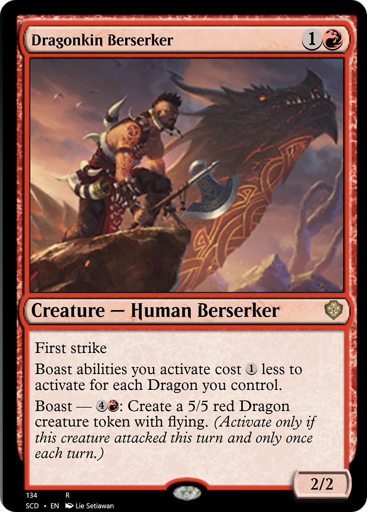 Dragonkin Berserker [Starter Commander Decks] | Tables and Towers