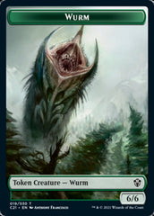 Wurm // Kraken Double-Sided Token [Commander 2021 Tokens] | Tables and Towers