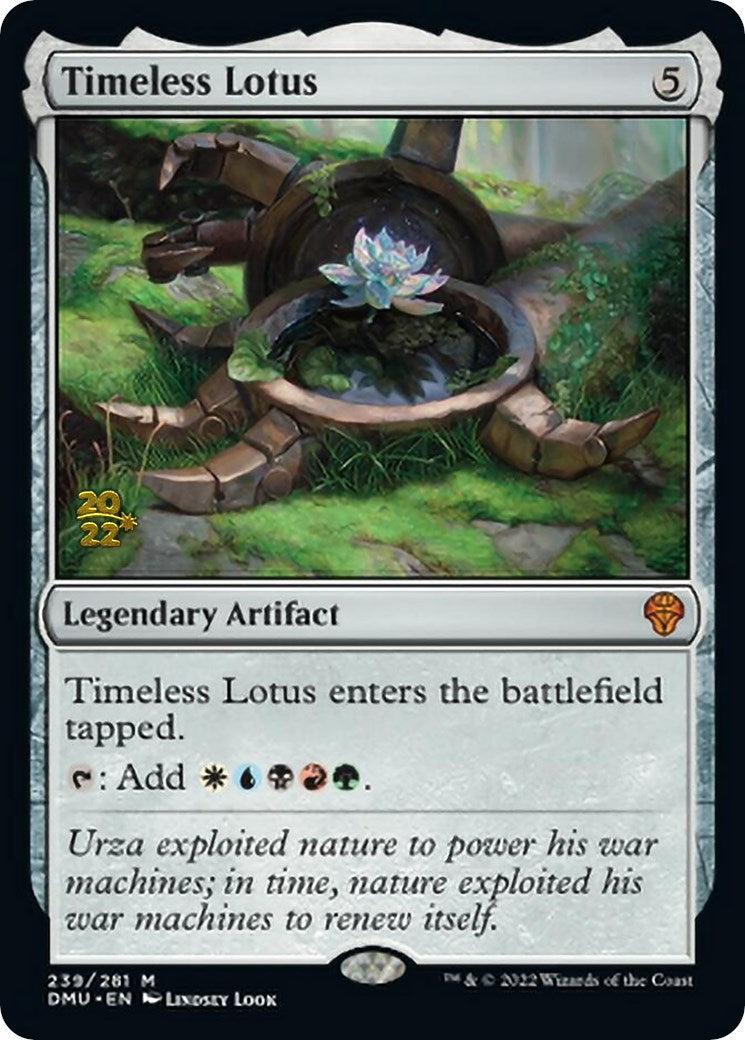 Timeless Lotus [Dominaria United Prerelease Promos] | Tables and Towers