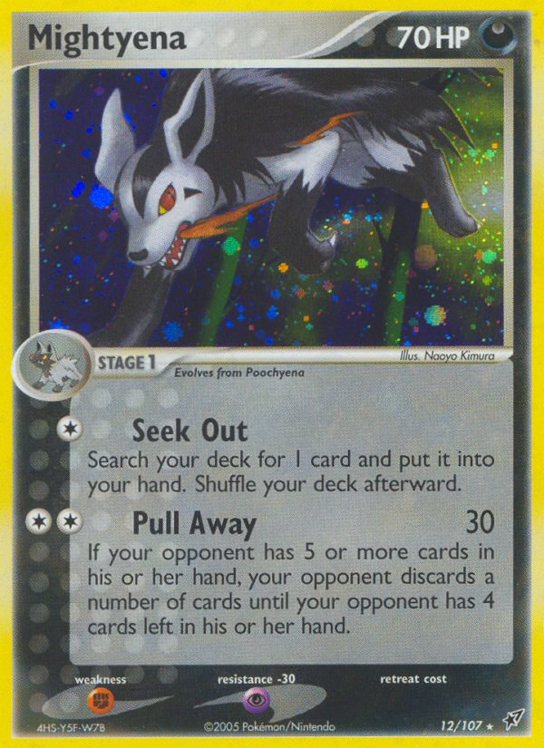 Mightyena (12/107) [EX: Deoxys] | Tables and Towers