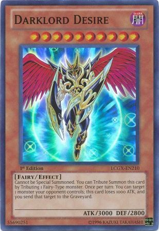 Darklord Desire [LCGX-EN210] Super Rare | Tables and Towers