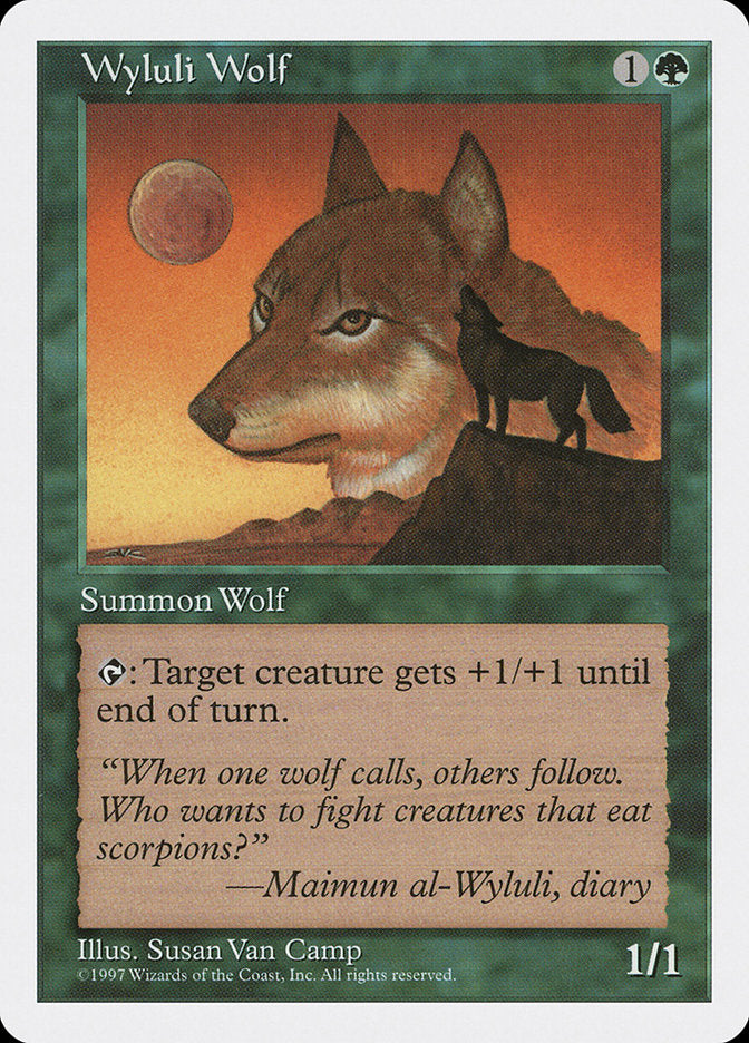 Wyluli Wolf [Fifth Edition] | Tables and Towers