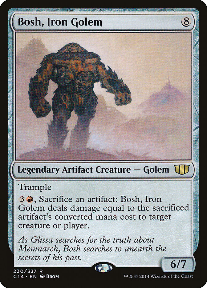 Bosh, Iron Golem [Commander 2014] | Tables and Towers