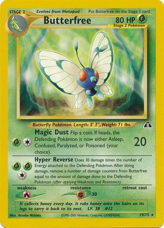 Butterfree (19/75) [Neo Discovery Unlimited] | Tables and Towers