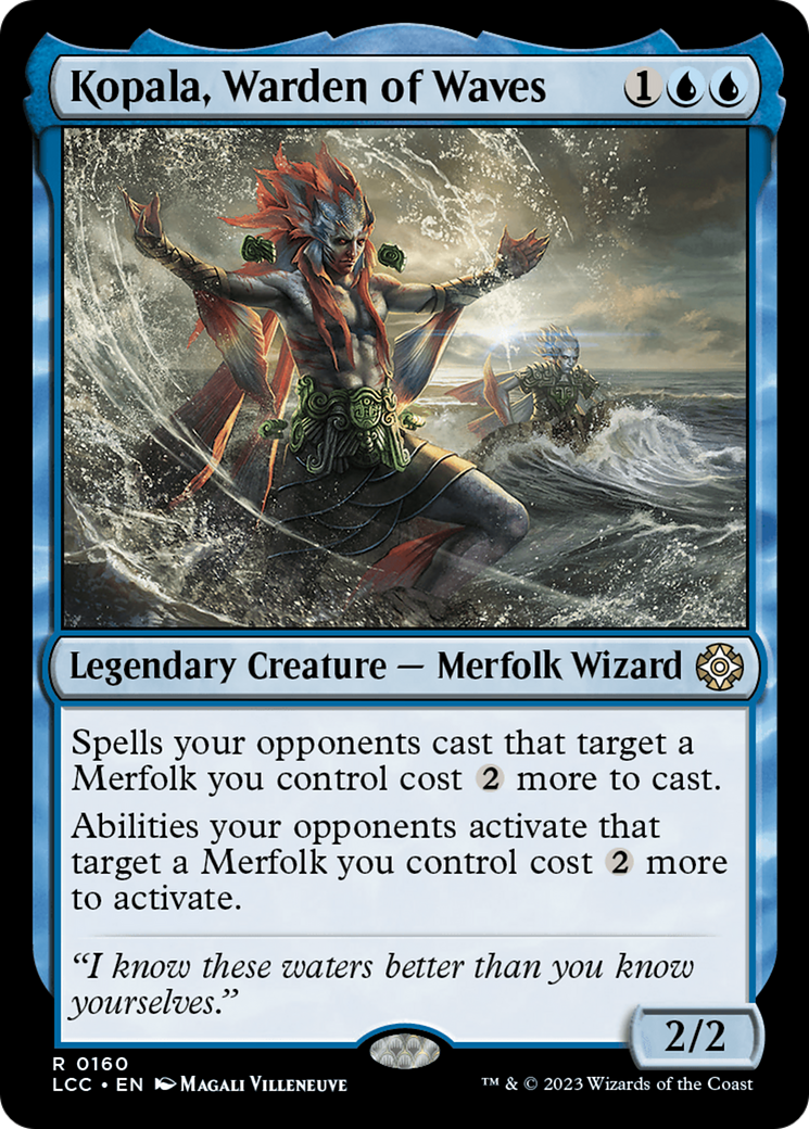 Kopala, Warden of Waves [The Lost Caverns of Ixalan Commander] | Tables and Towers